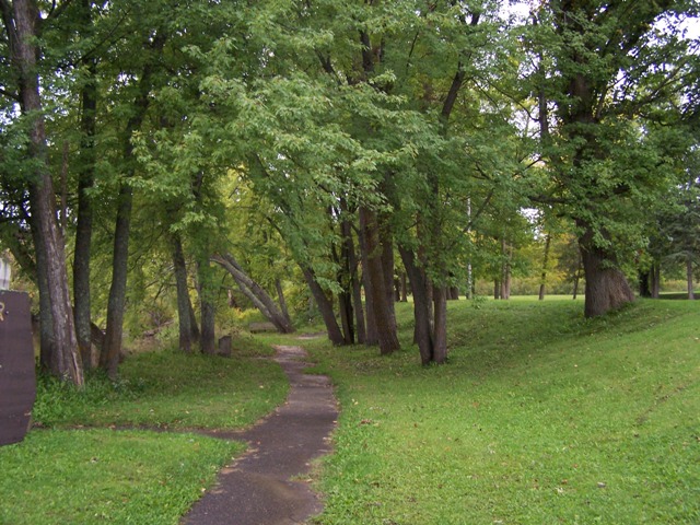 Berglund Park near the Mississippi River