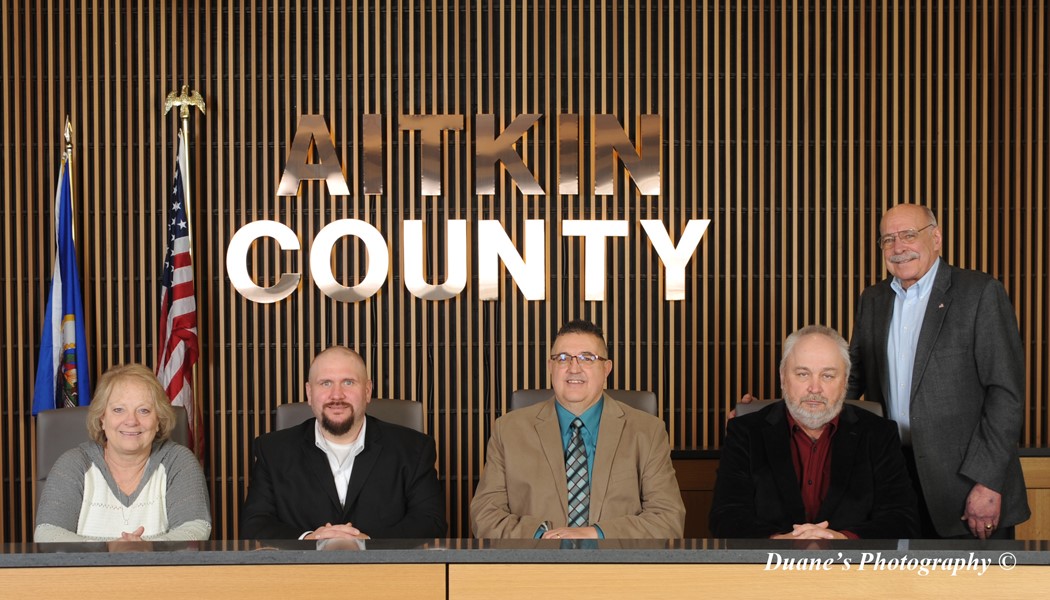 2023 Aitkin County Commissioners Group Photo